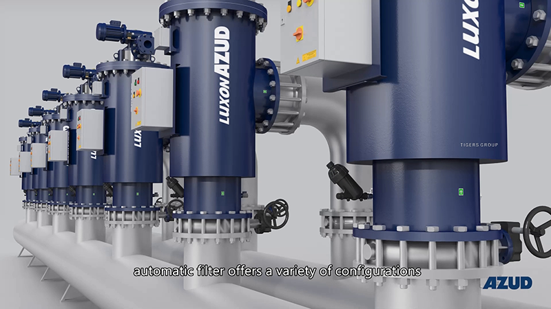 Fully Automatic Self-Cleaning Filter