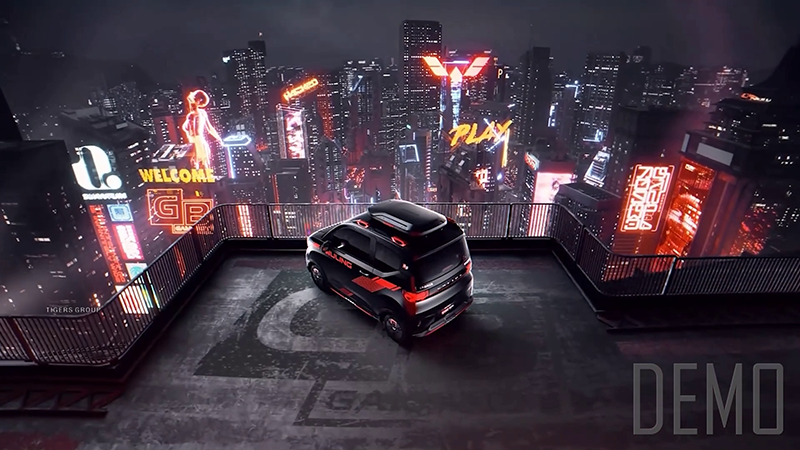 Compact Car TVC Animation